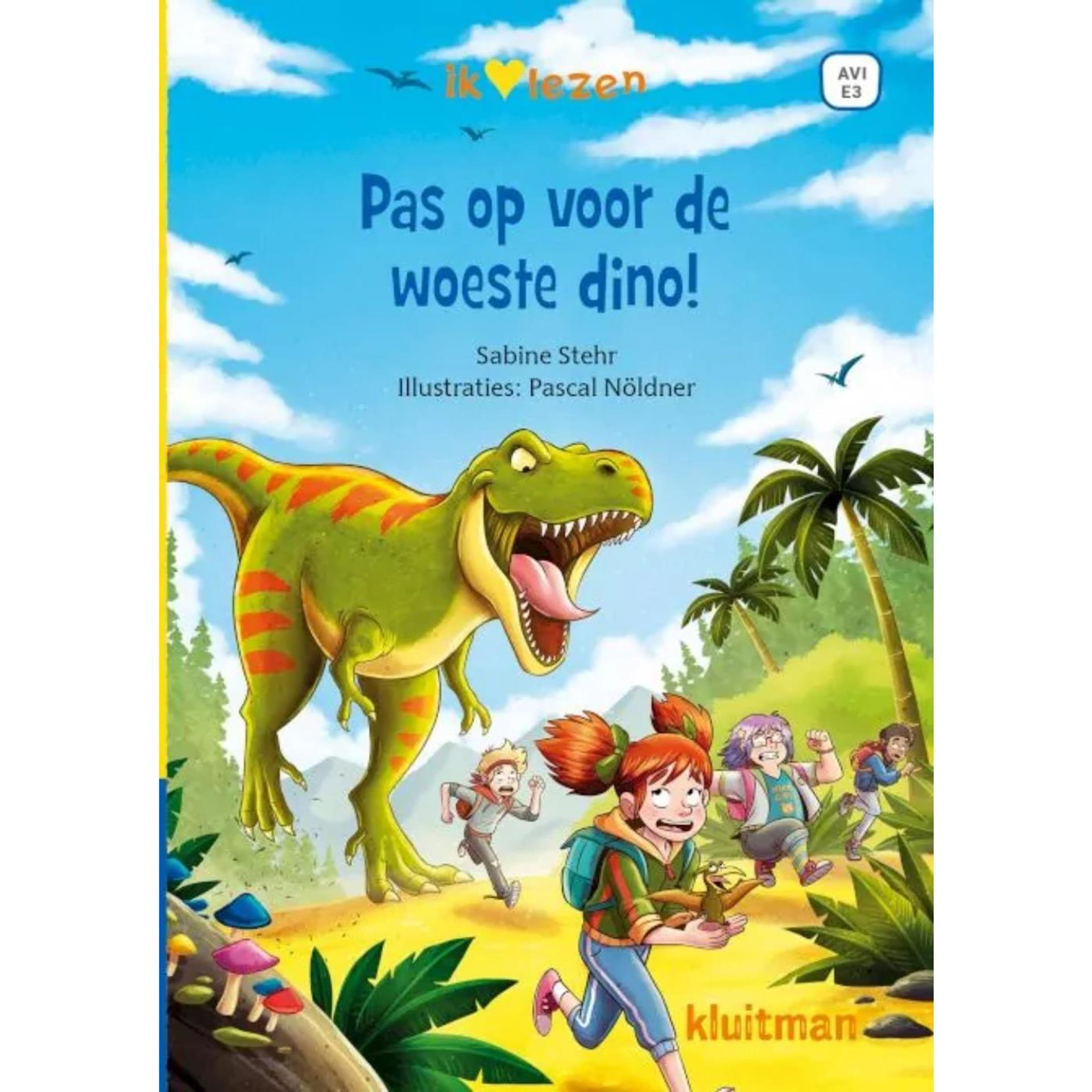 Kluitman Pas op voor de woeste dino! avi e3