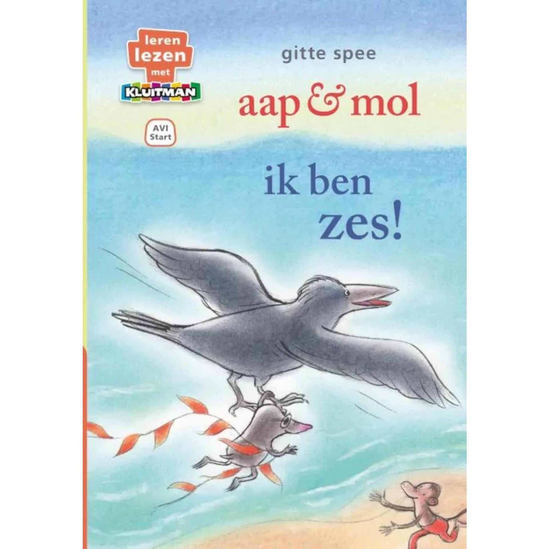 Kluitman aap & mol - ik ben zes! avi start