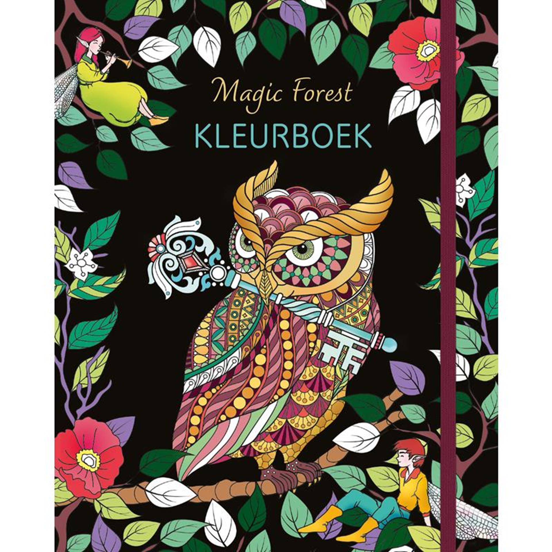 Deltas Magic forest kleurboek