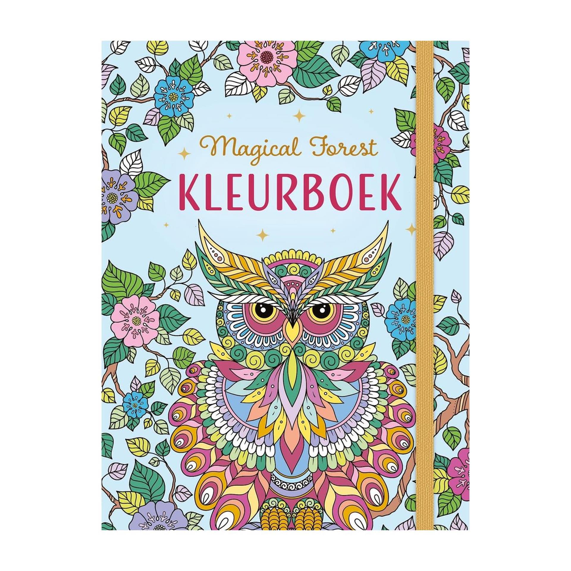 Deltas Magical forest kleurboek