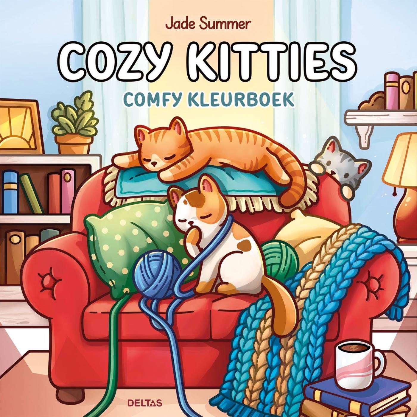 Cozy Kitties - Comfy kleurboek