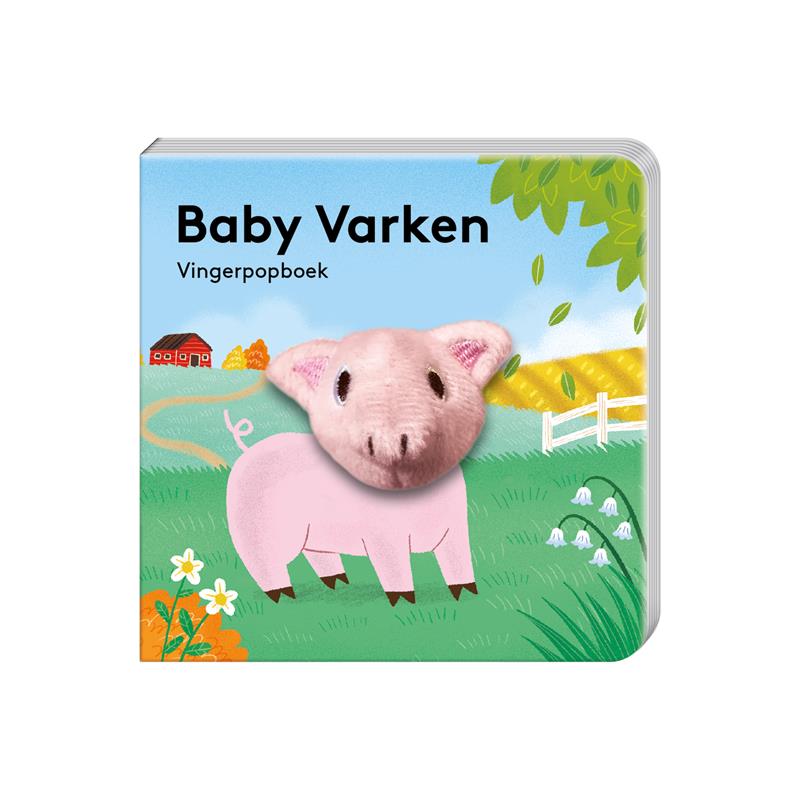 Vingerpopboek Boerderij  Baby Varken