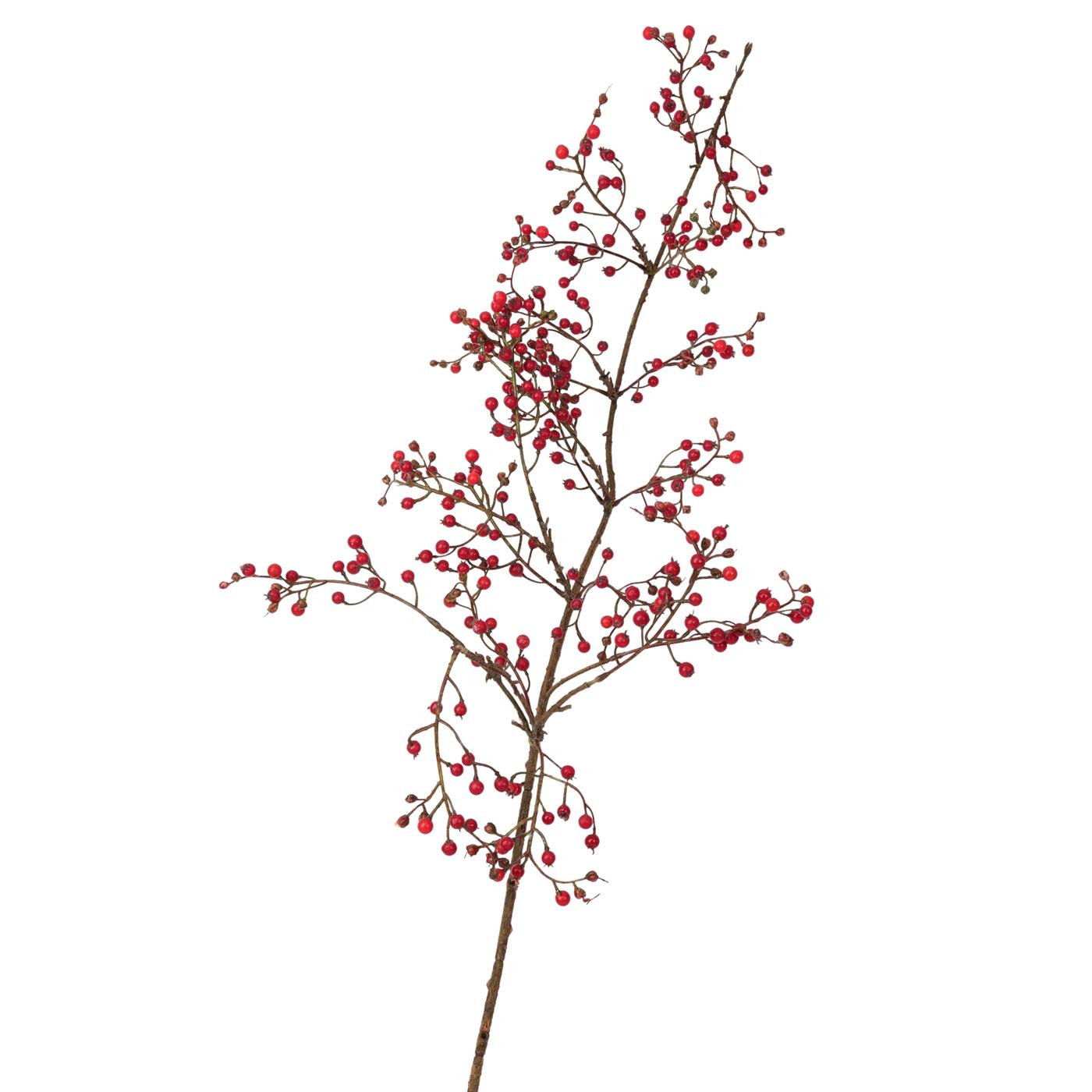 Kunsttak Rozenbottels 135cm rood