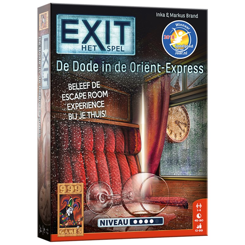999 Games EXIT - De dode in de Orient