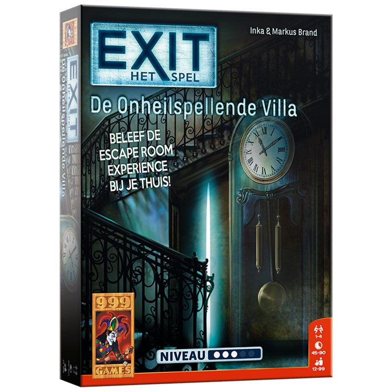 999 Games EXIT De Onheilspellende Villa