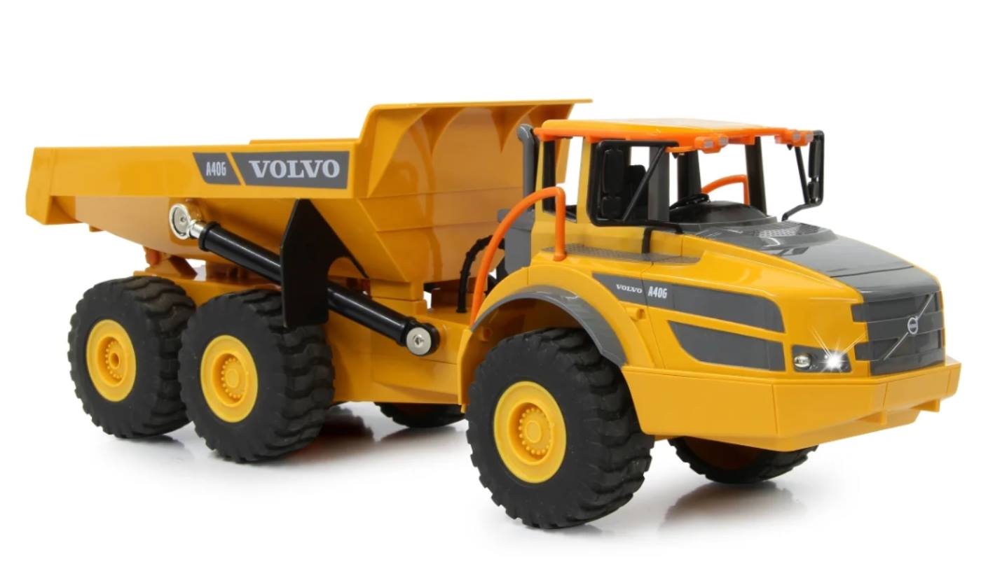 Jamara Kiepwagen Volvo A40G remote control 1:20 2,GHz 39,5x13,2x14,5cm