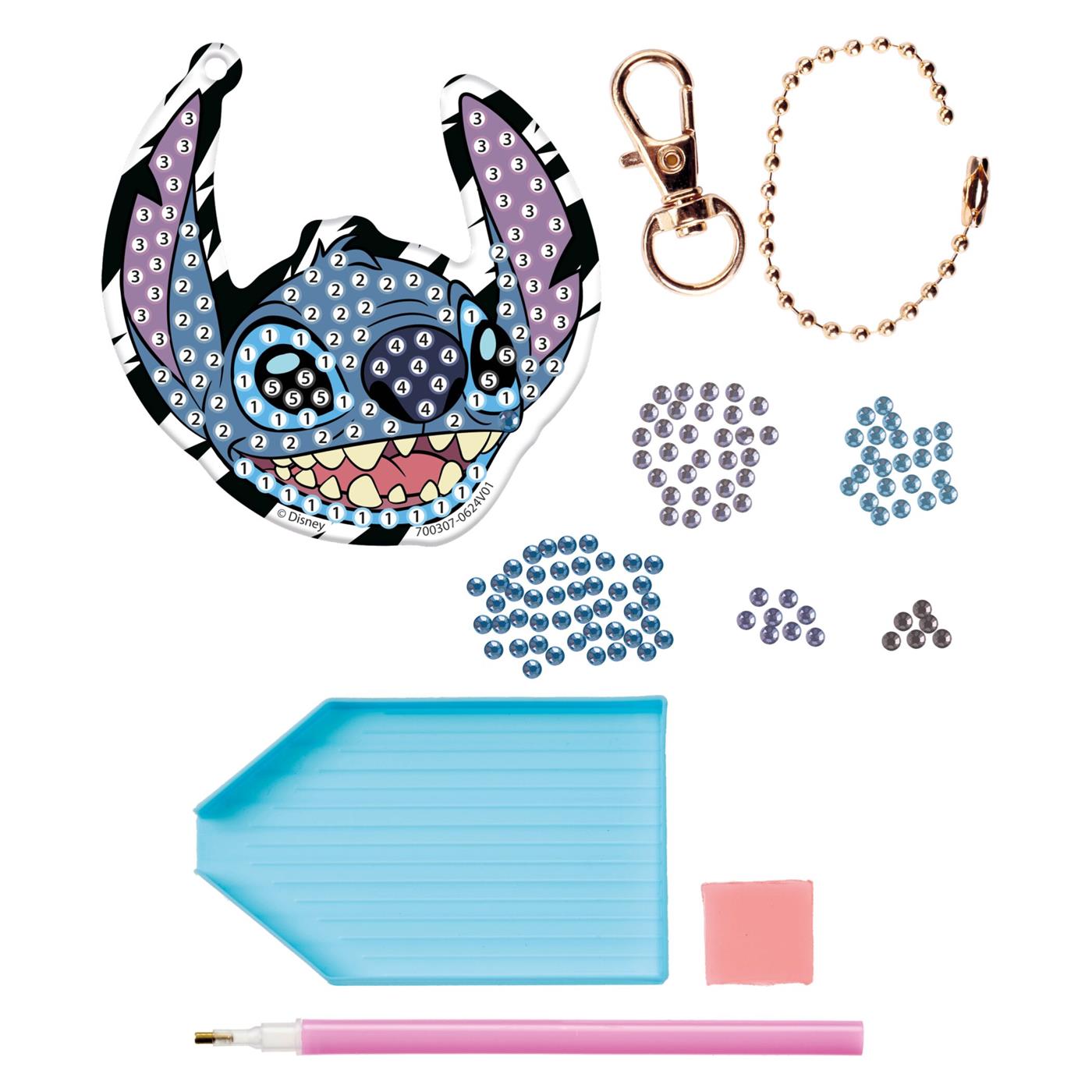 Stitch Diamond painting sleutelhanger