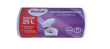 Dumil pedaalemmerzakken 25L rol a 40st