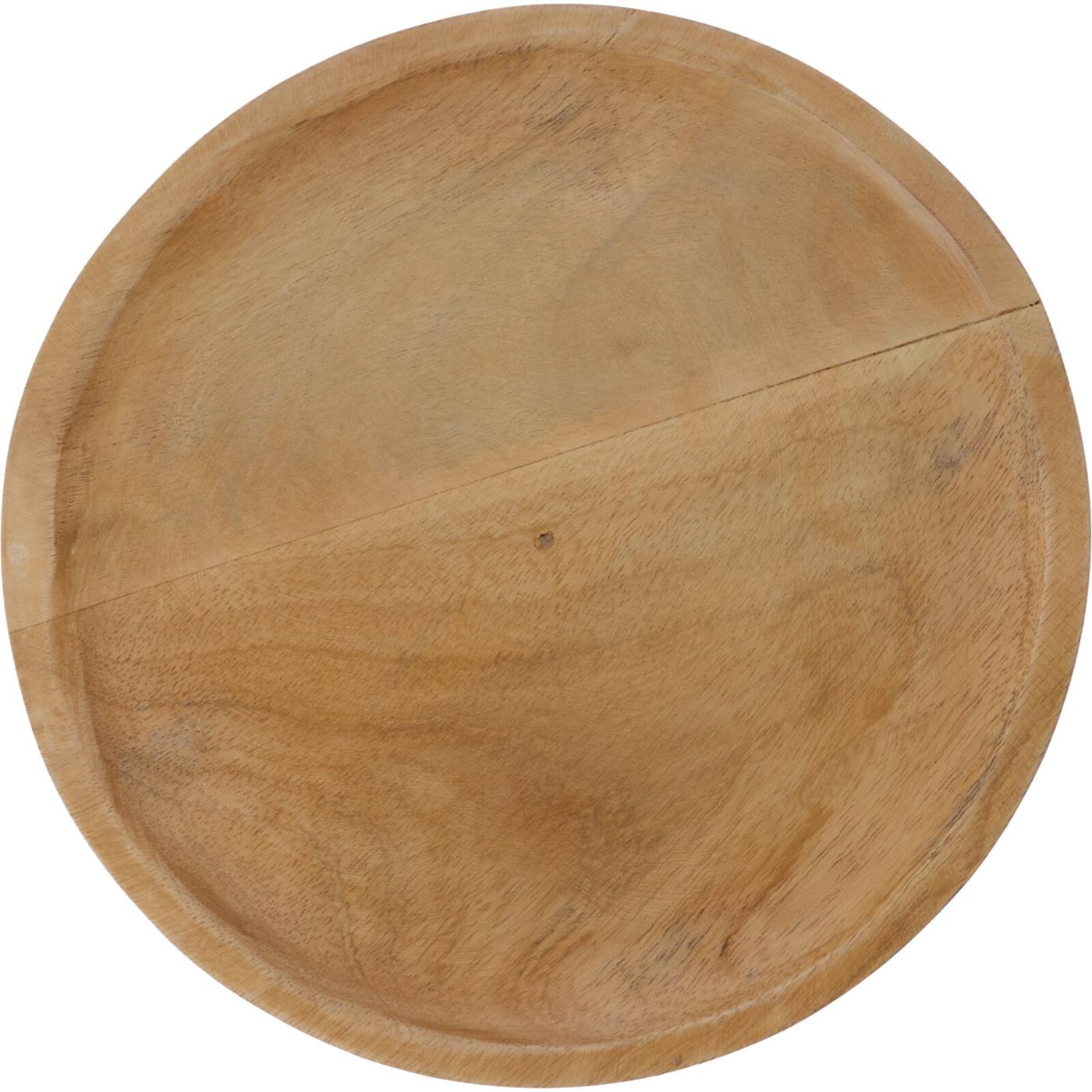 Onderbord hout Ø28cm naturel