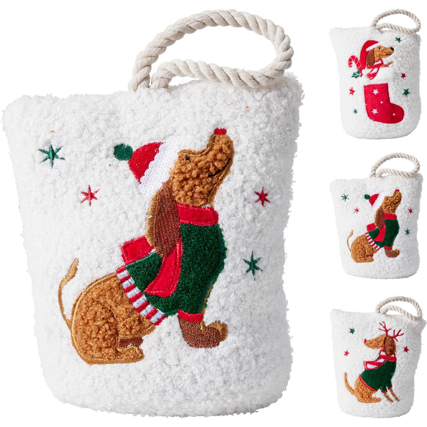 Deurstopper 20x18cm 3ass hond