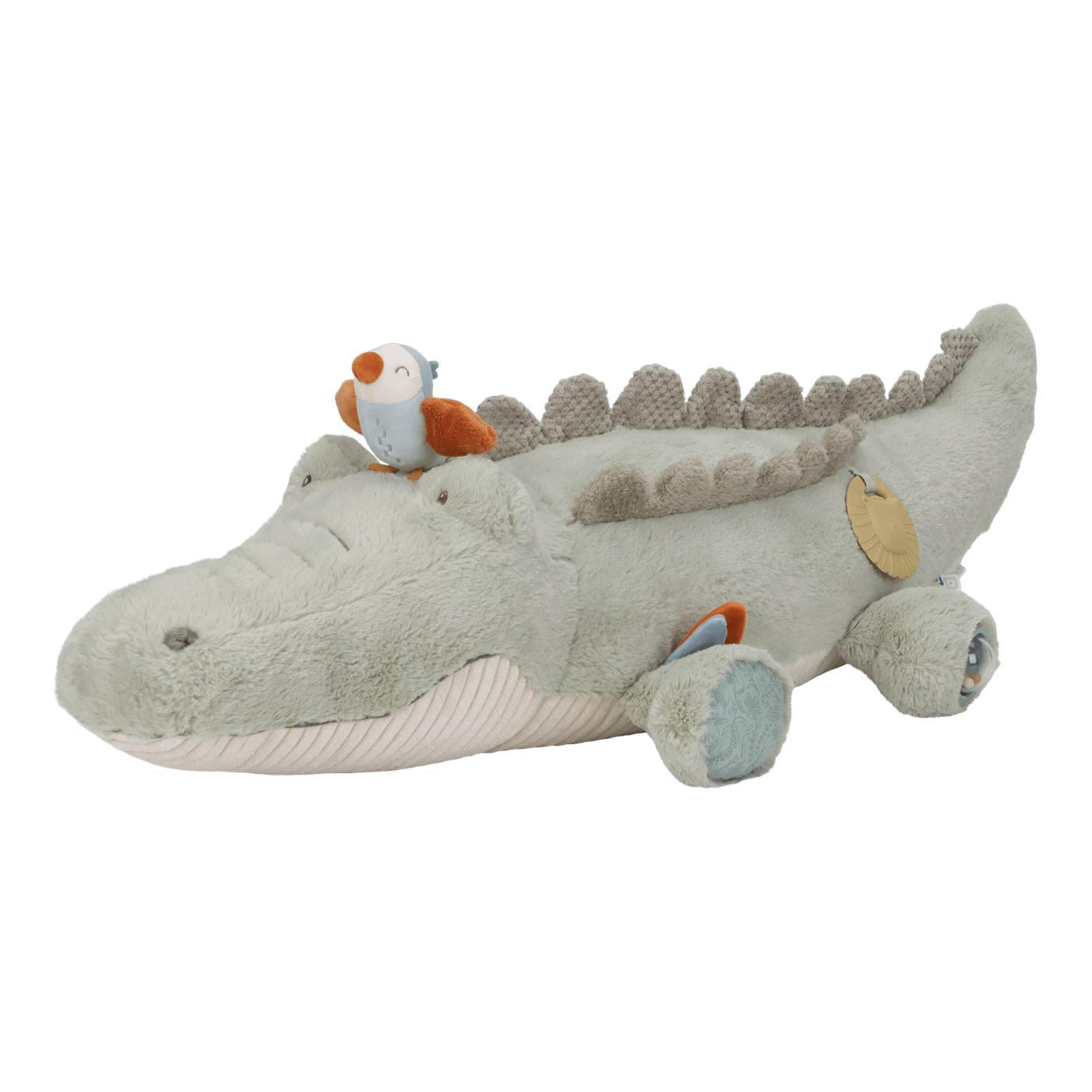 Little Dutch Safari Friends activiteitenknuffel Krokodil