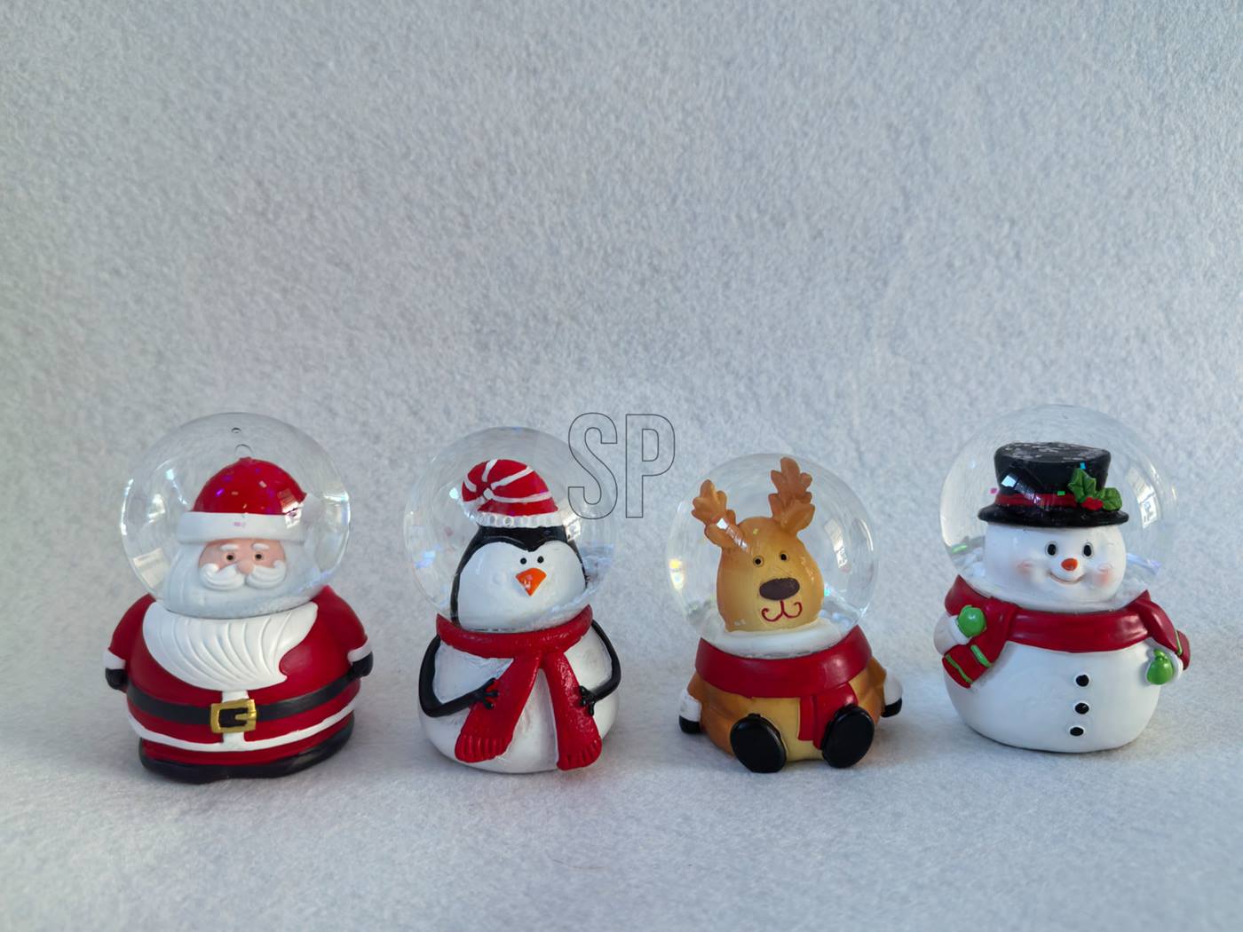 Waterbal Ø4,5cm kerst 4ass