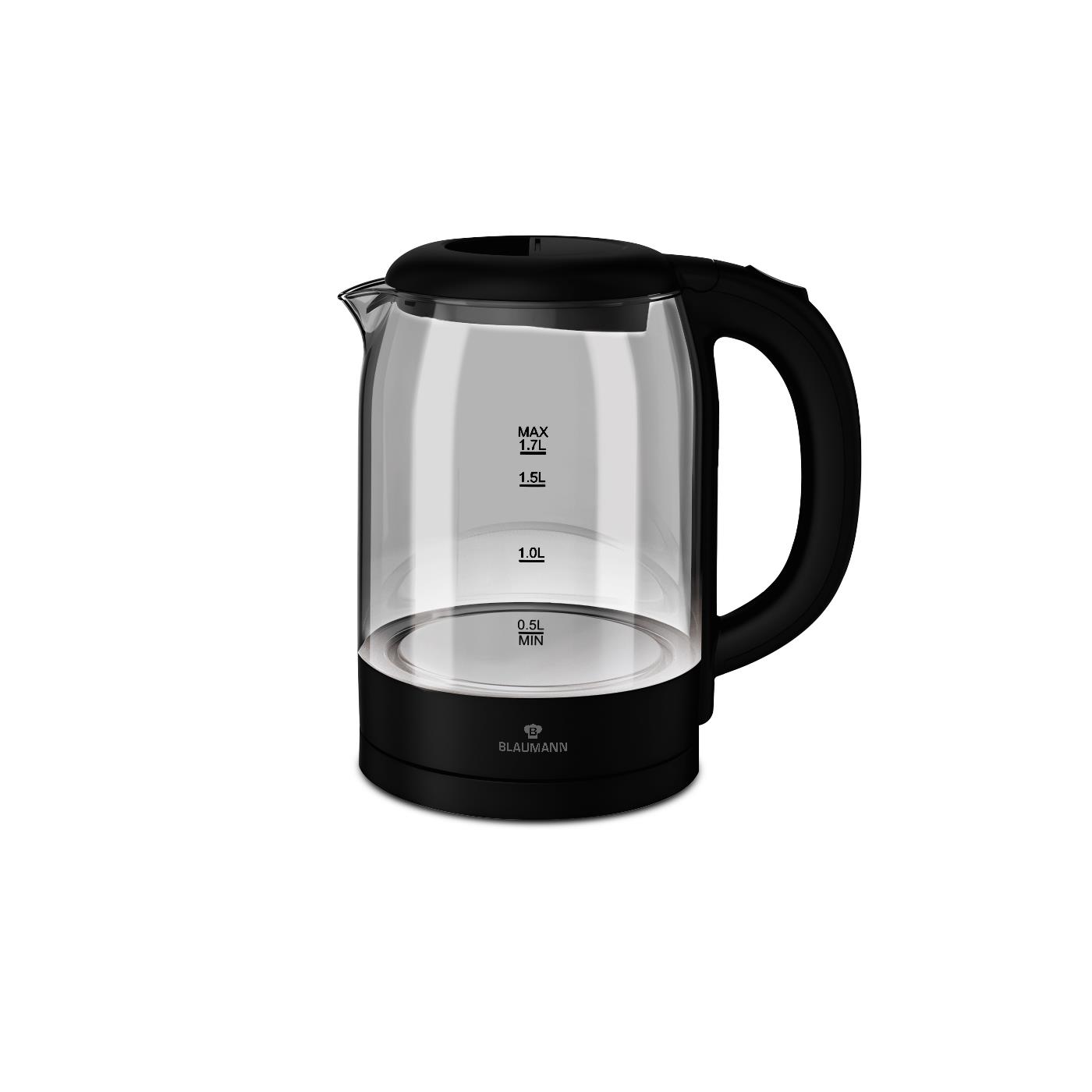 Blaumann Black Silver Waterkoker