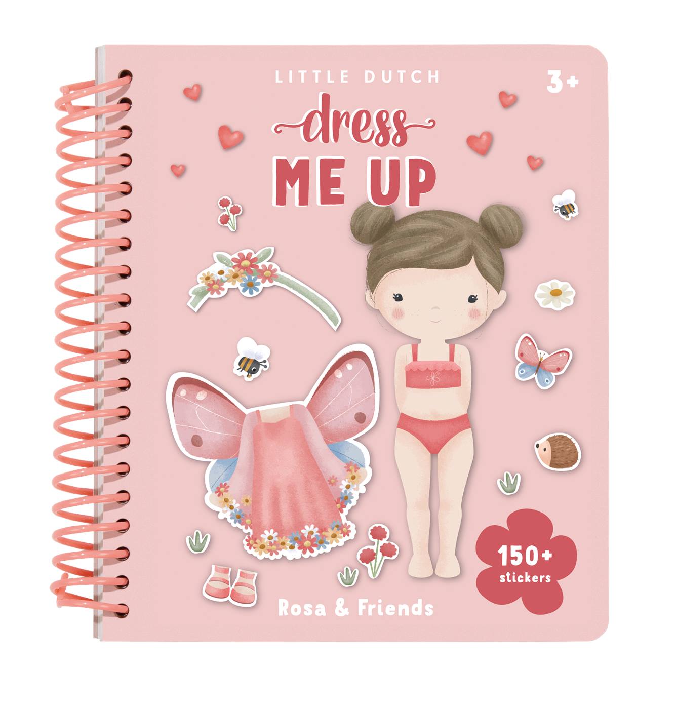 Little Dutch Dress me up Boek 'Rosa'
