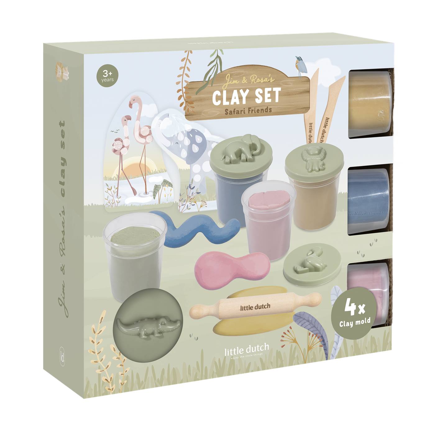 Little Dutch Klei set - Safari