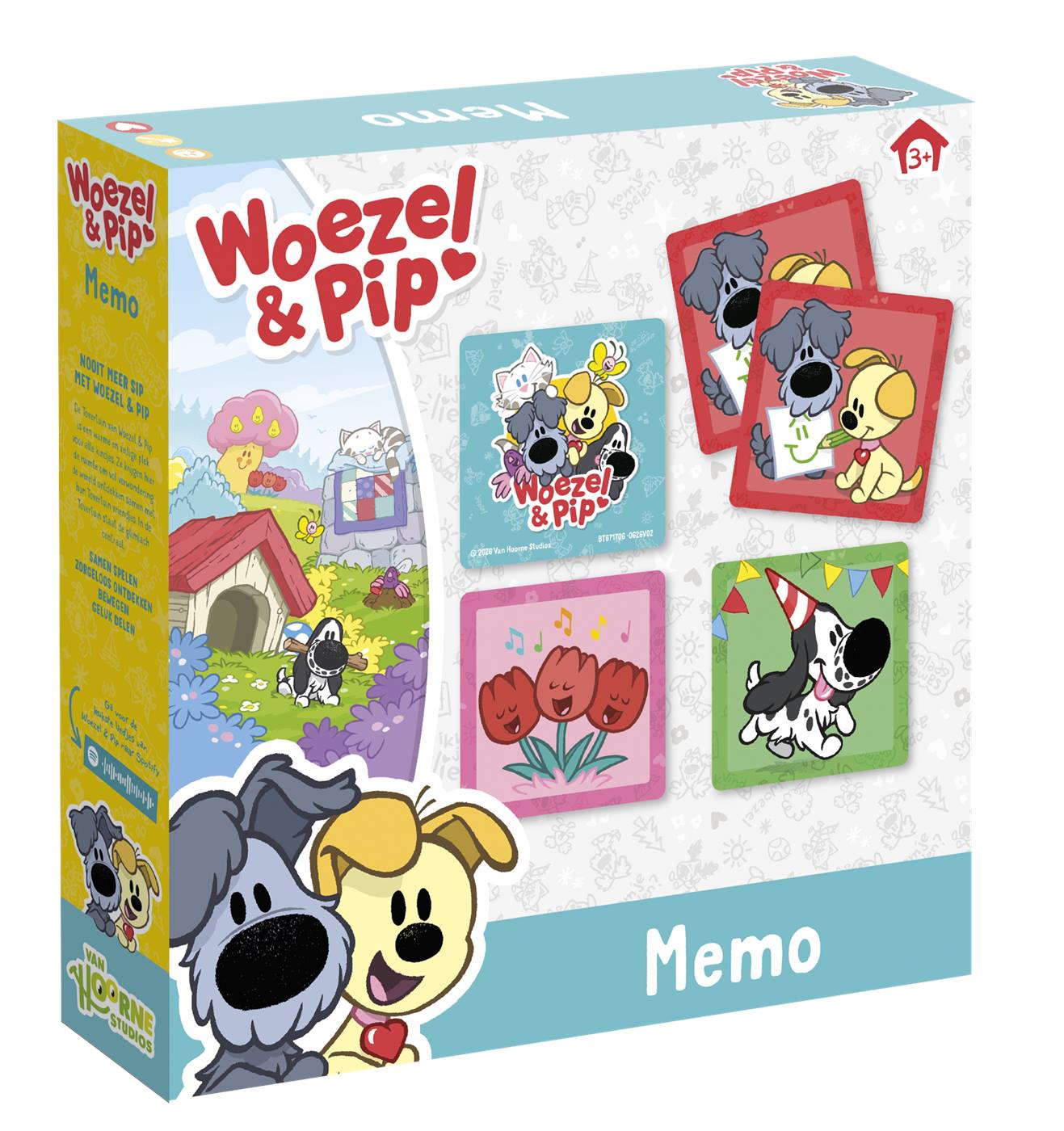 Woezel & Pip Memo Spel, 20 Kaarten