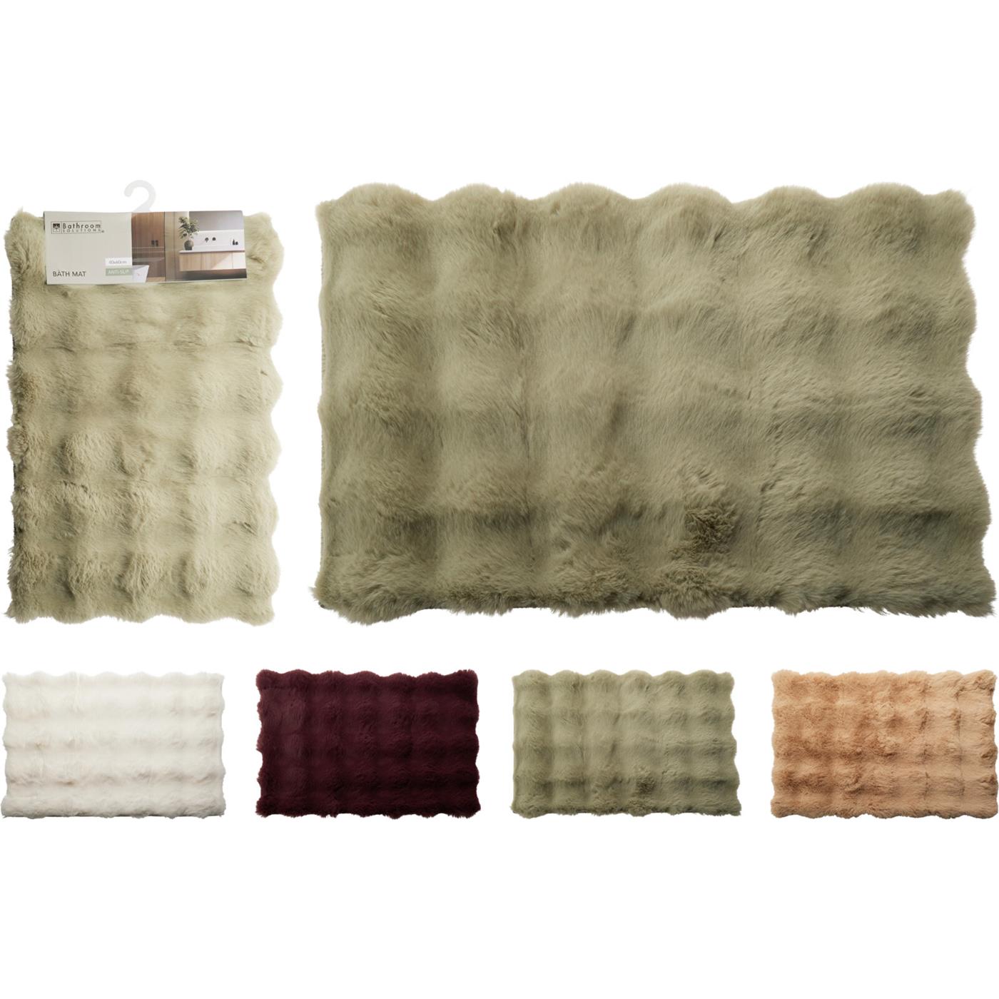 Badkamermat imitatiebont 60x40cm