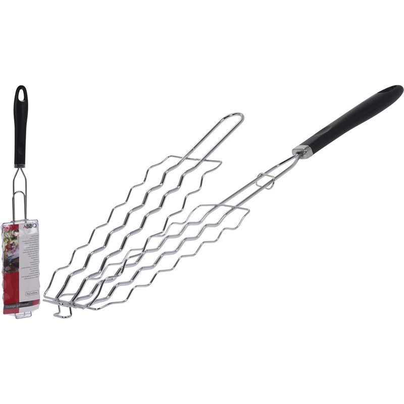 Worsten grill chrome zwart babecue