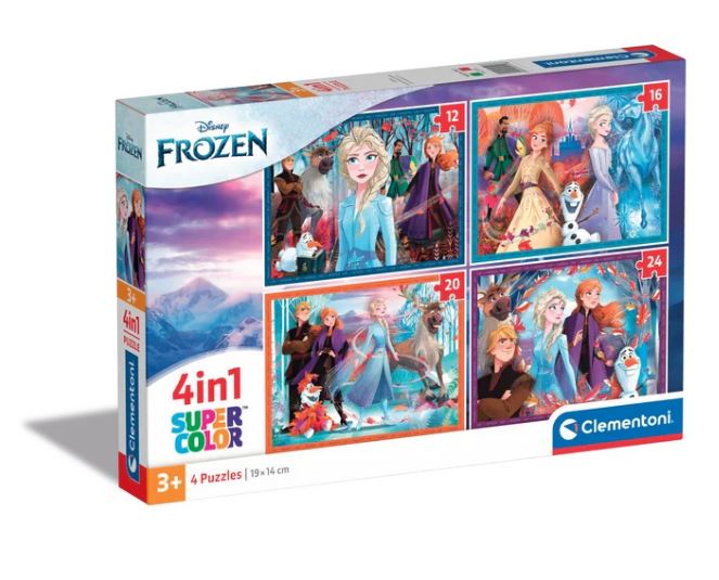 Clementoni Frozen puzzel 4-in-1 2023