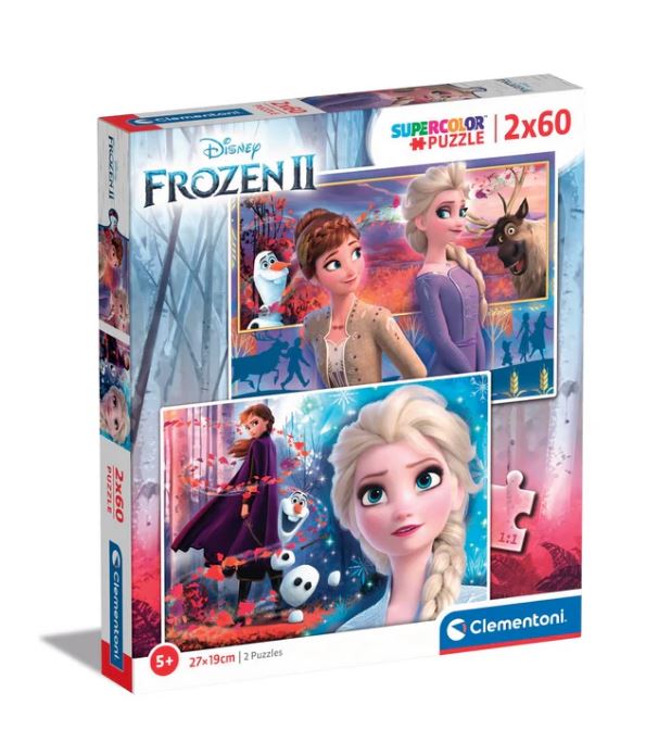 Clementoni puzzel 2x60pcs Frozen 2