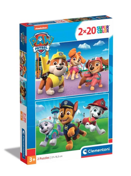 Clementoni puzzel 2x20pcs Paw Patrol