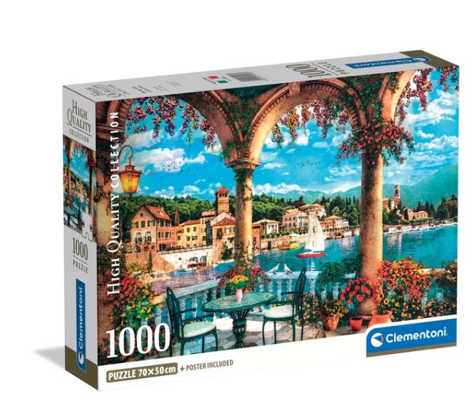 Clementoni puzzel 1000pcs lake como