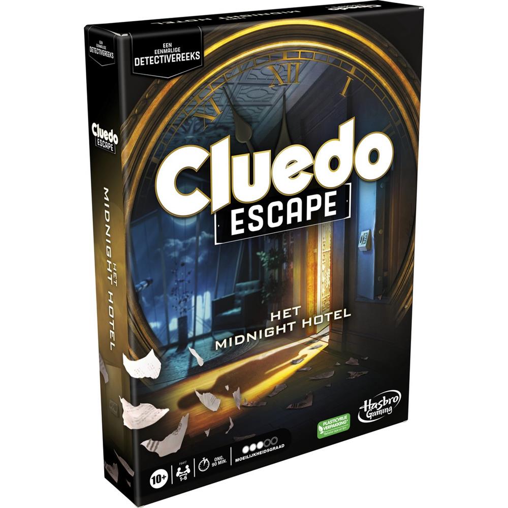 Hasbro Cluedo Escape Het Midnight Hotel