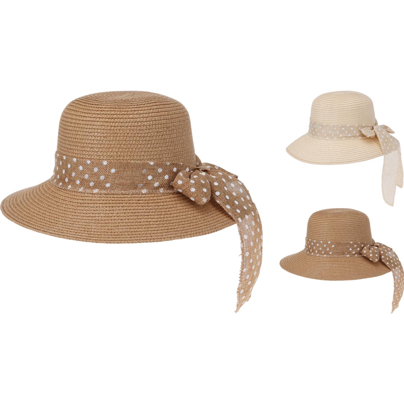 Hoed voor dames naturel