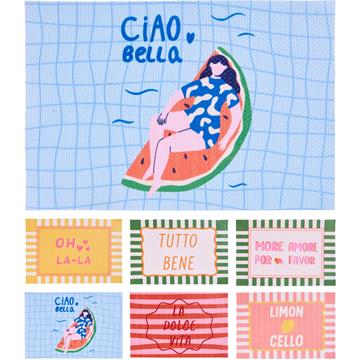 Placemat 45x30cm Ciao Bella