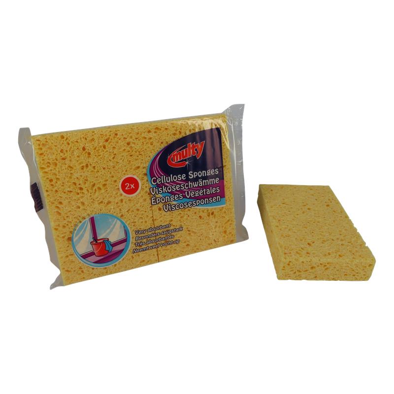 Multy Viscose Huishoudsponsen pak a 2st