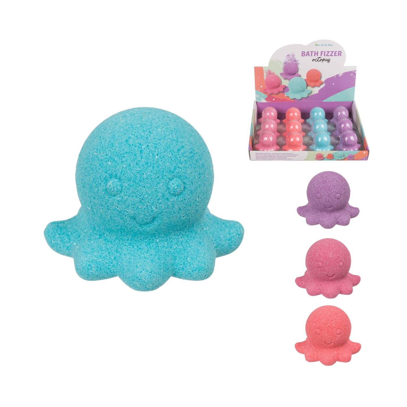 Badbom octopus 7 cm 4 assorti