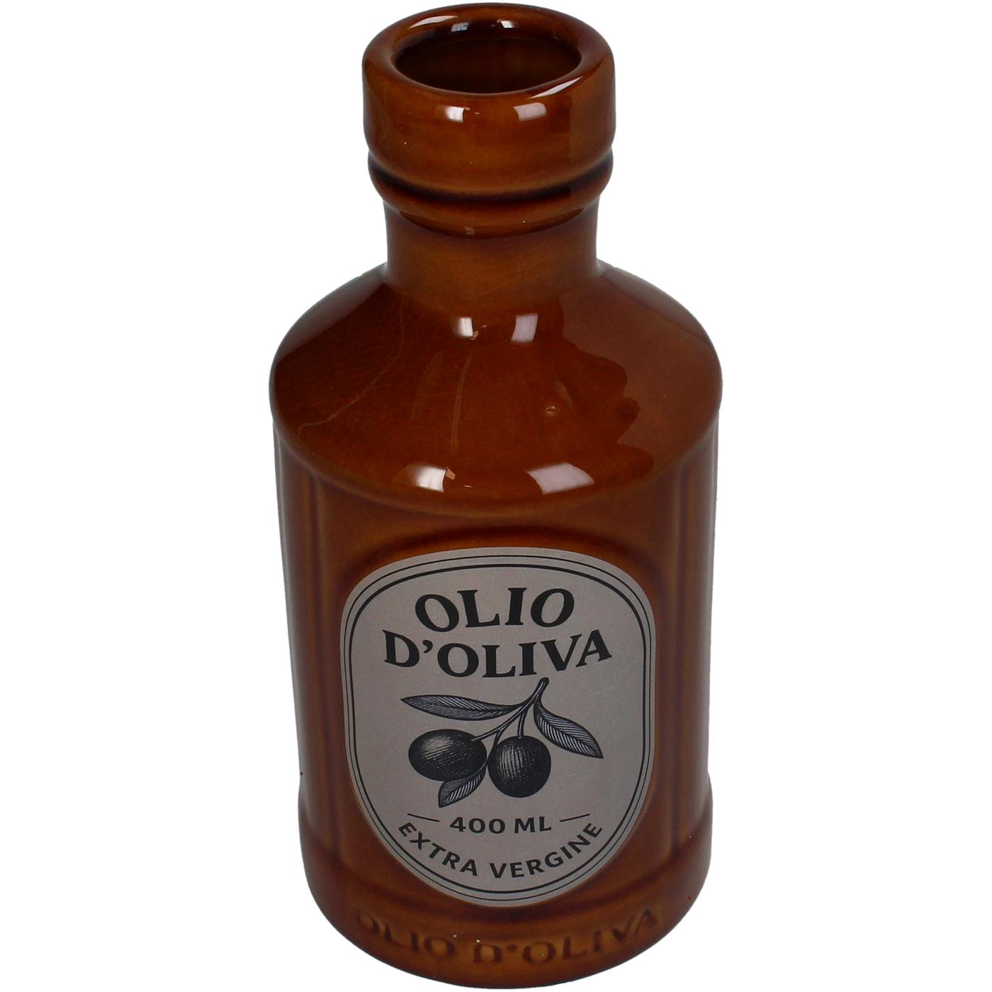 Vaas Olio d'Oliva aardewerk H20.5cm