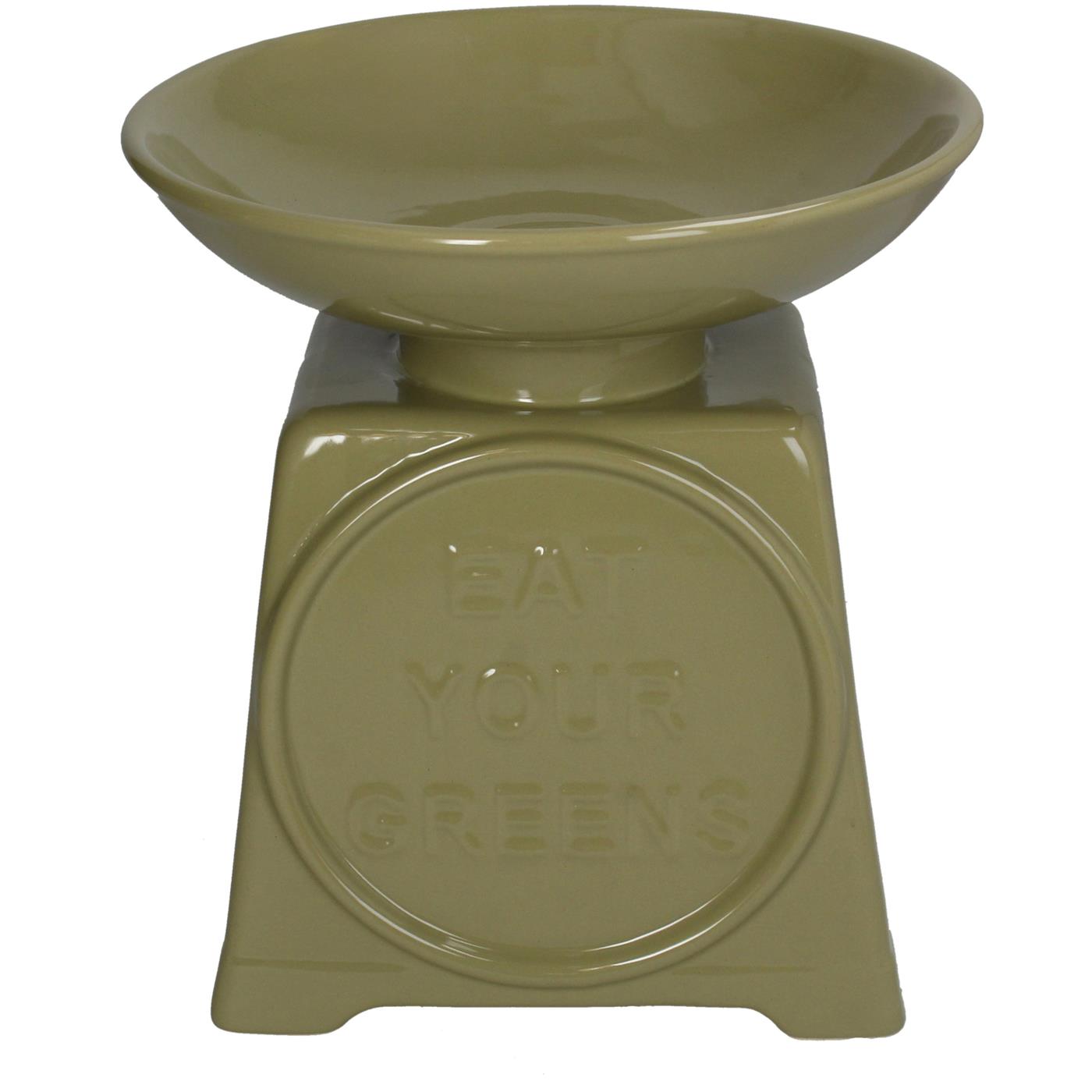 Schaal Weegschaal aardewerk H23.5cm