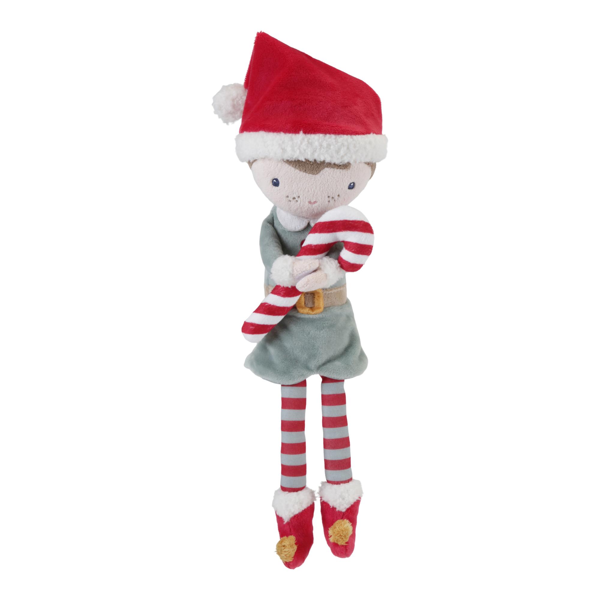 Tiamo Little Dutch Knuffelpop kerst Jim