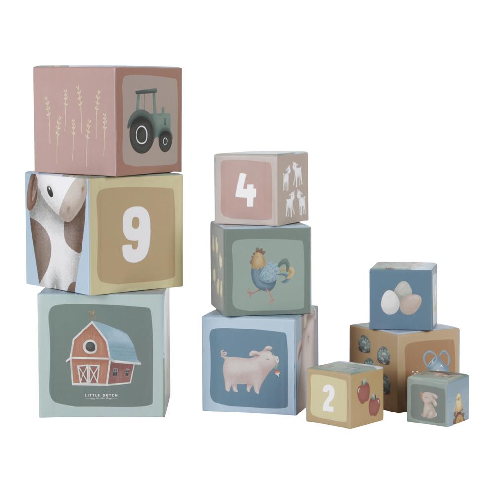 Tiamo Little Farm Kartonnen Stapeltoren