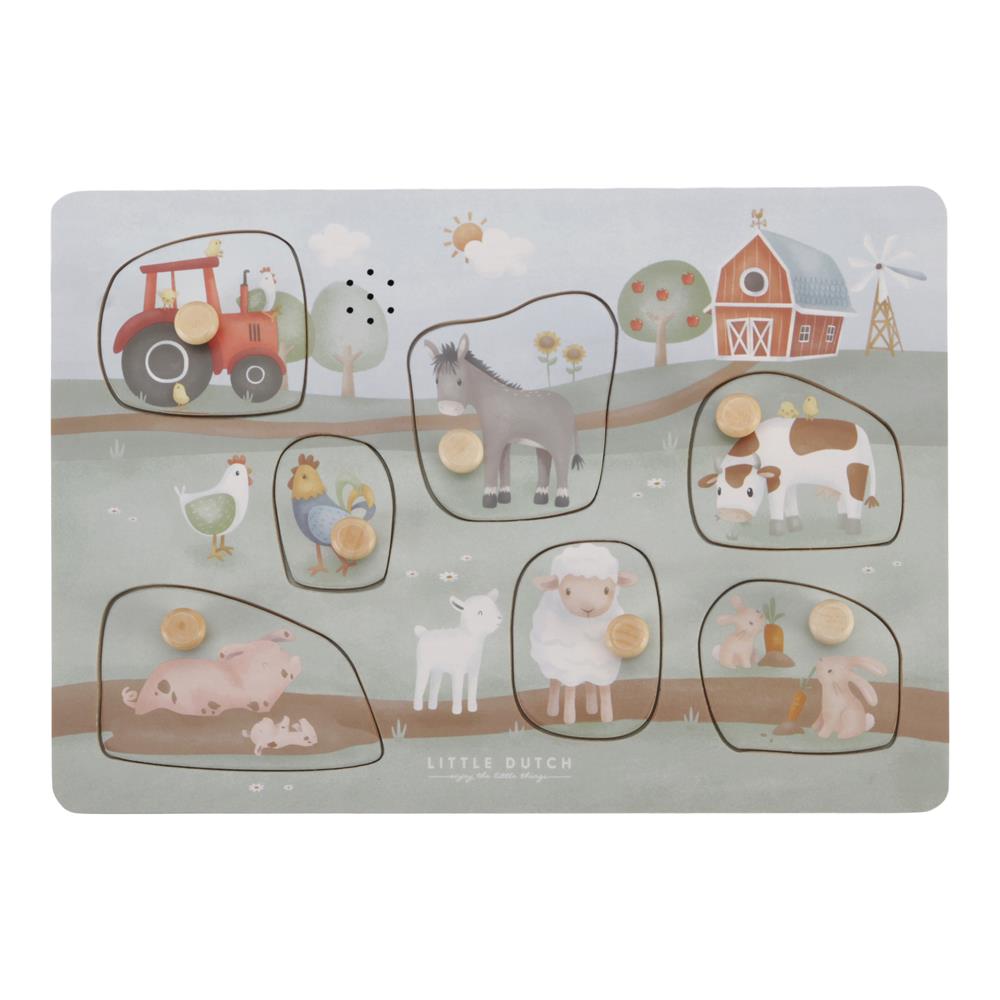 Tiamo Little Farm Geluiden puzzel FSC