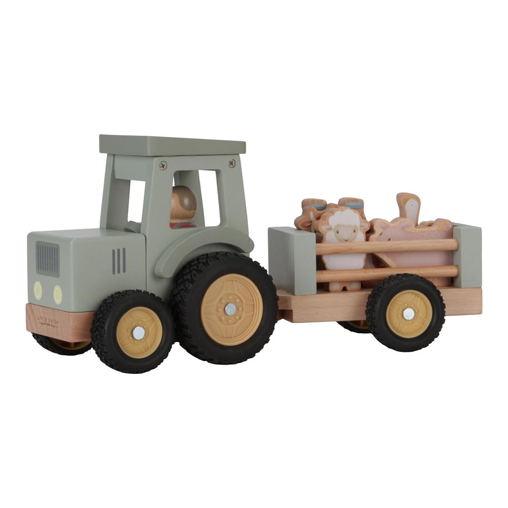 Tiamo Little Farm Tractor met trailer