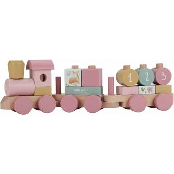 Fairy Garden Blokkentrein roze