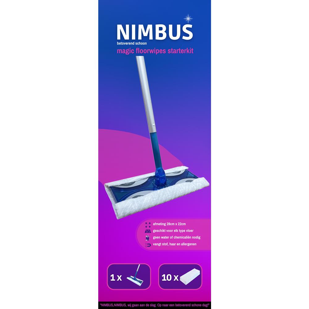 Magic floorwipes starterkit 28x22cm