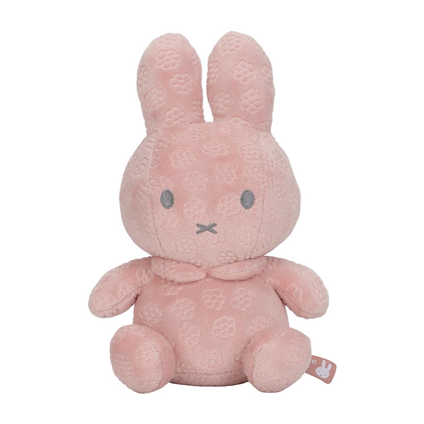 Nijntje knuffel 20cm pink flower GRS