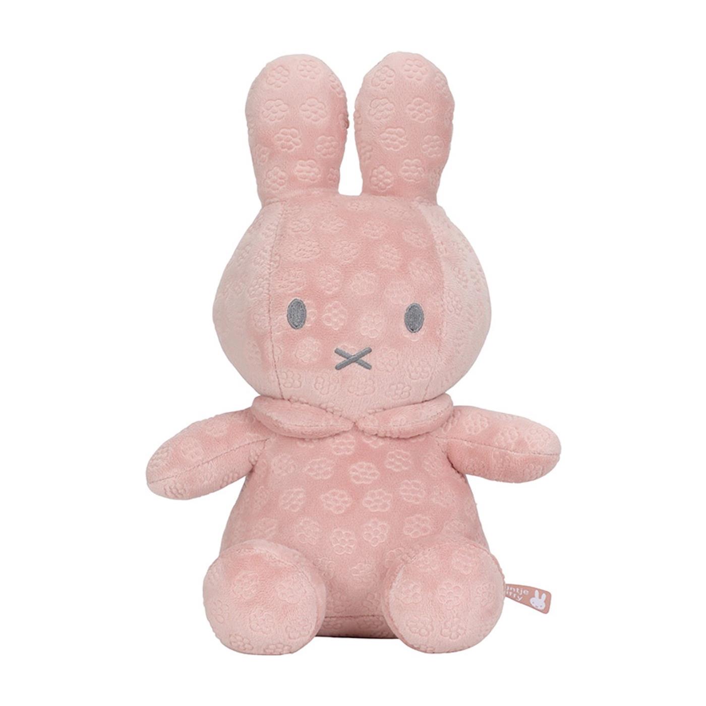 Nijntje knuffel 30cm pink flower GRS