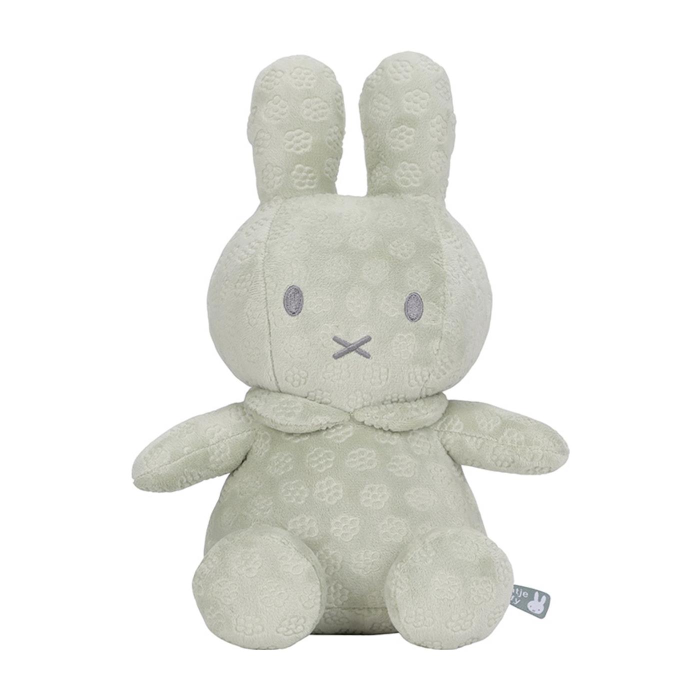 Nijntje knuffel 30cm green flower GRS