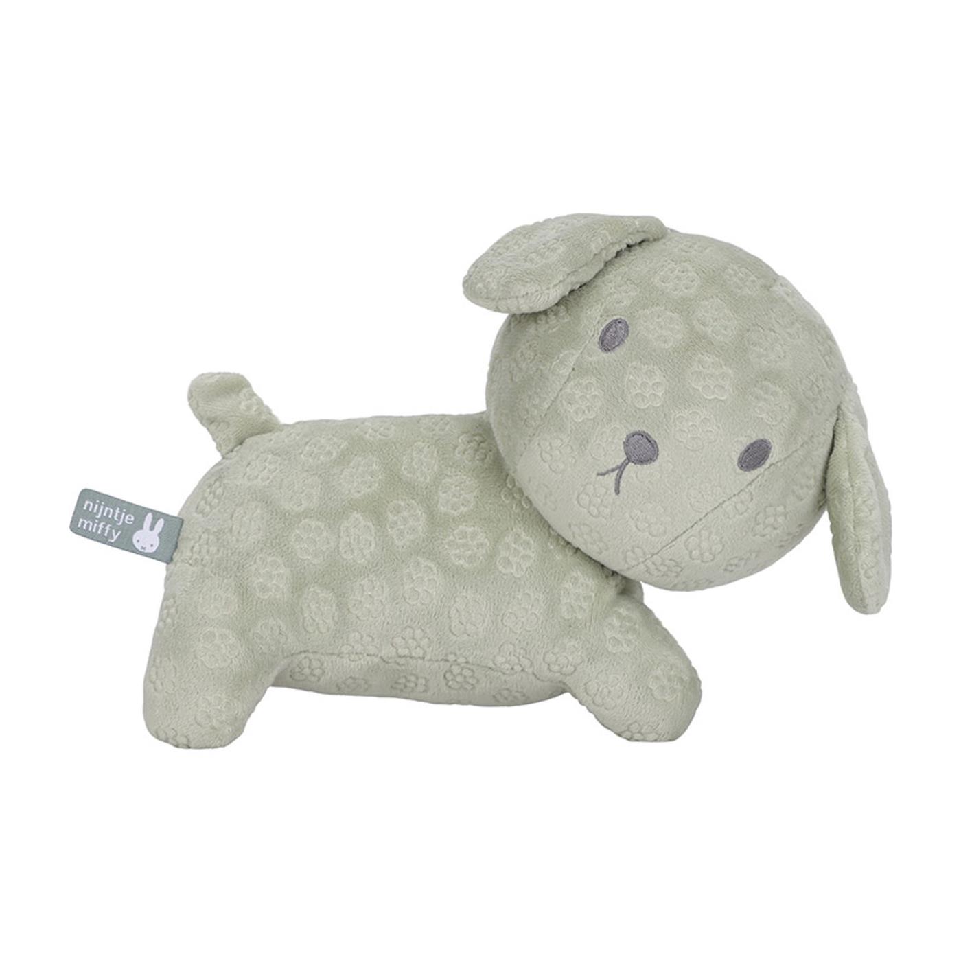Snuffie 25cm green flower