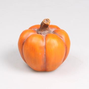 Pompoen aardewerk oranje h10,5cm