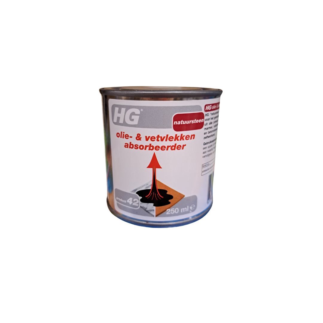 HG Olie- & vetvlekken absorbeerder 250ml