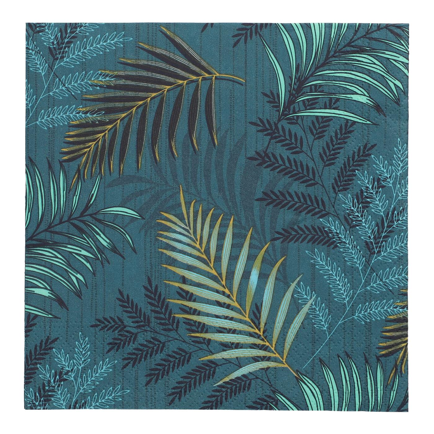 Papstar Servetten Jungle Leaves 33cm