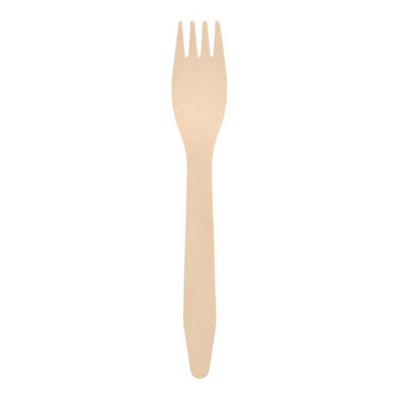 Papstar Vorken hout 16,5cm 10 stuks