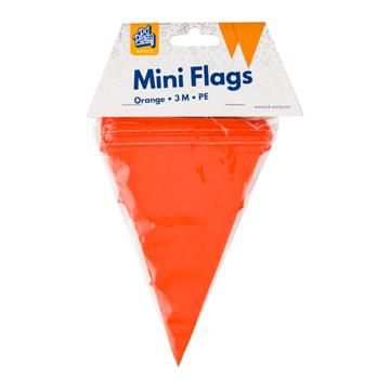 Paperdreams Vlaggenlijn oranje mini 3m