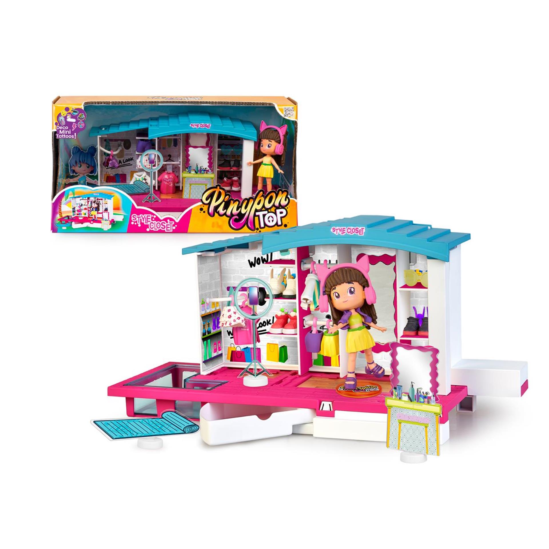 Pinypon top style closet kledingkast