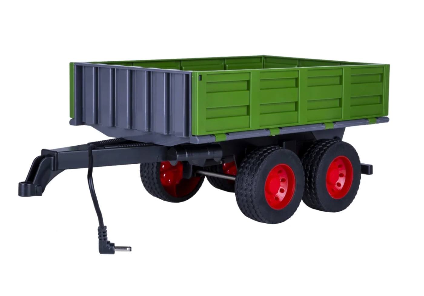 Jamara Kieper aanhangwagen donker groen voor remote control tractor 1:16 33,5x15,2x12,5cm